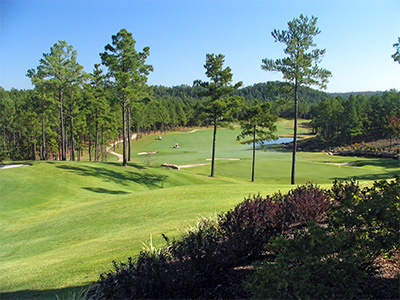 18th green on Granada golf course