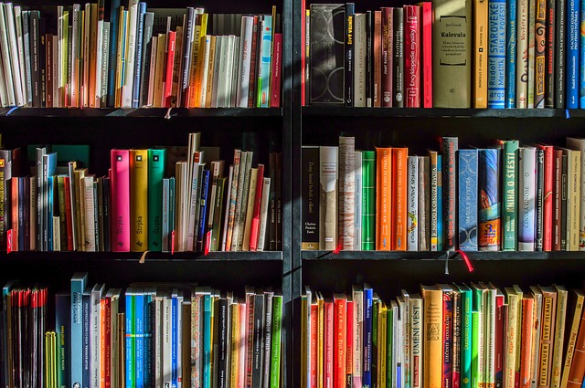 shelf of books