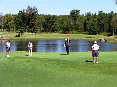 Golf Scene at Isabella golf course