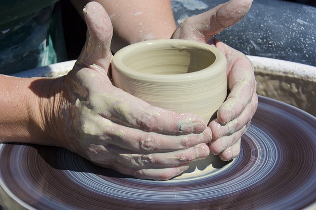 pottery making